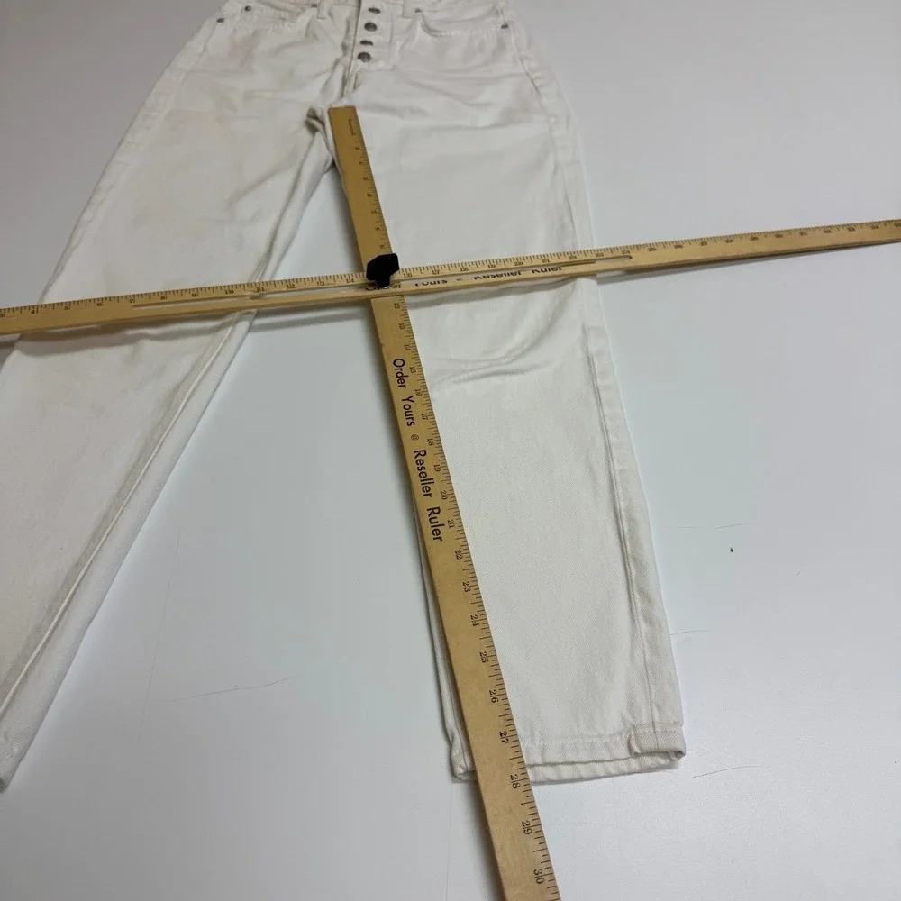 WE‎ WORE WHAT by JOEs Jeans Womens 26 White Danielle High Rise Vintage Straight